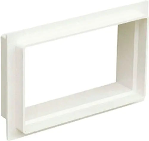 Verlängerung für Oberflächenabsauger aus ABS-Material in Weiß, geeignet zur Verbindung mit anderen Komponenten des Absaugsystems von Grünbeck.